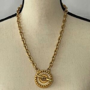 Very RARE Vintage Laua Vogel NYC 1980s Chunky Necklace/Pendant